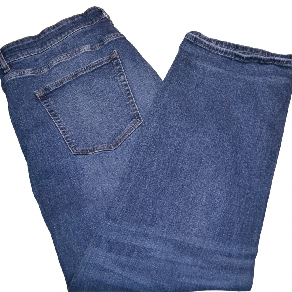 DL1961 Wayne Casual Straight Mens 40x32 Blue Satellite Jeans‎ Mid Rise Denim